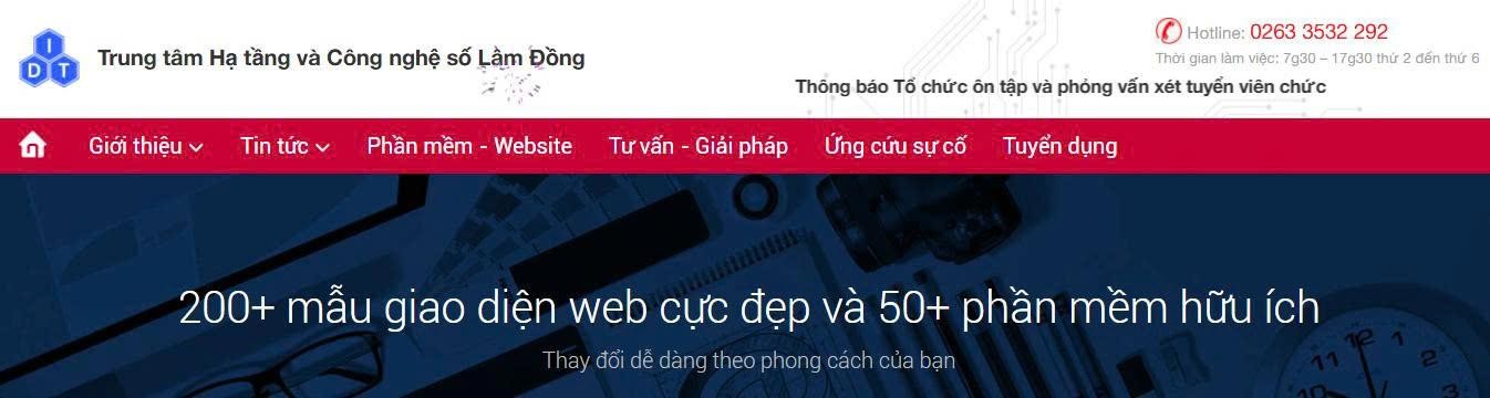 Xây dựng, thiết kế Trang Thông tin điện tử