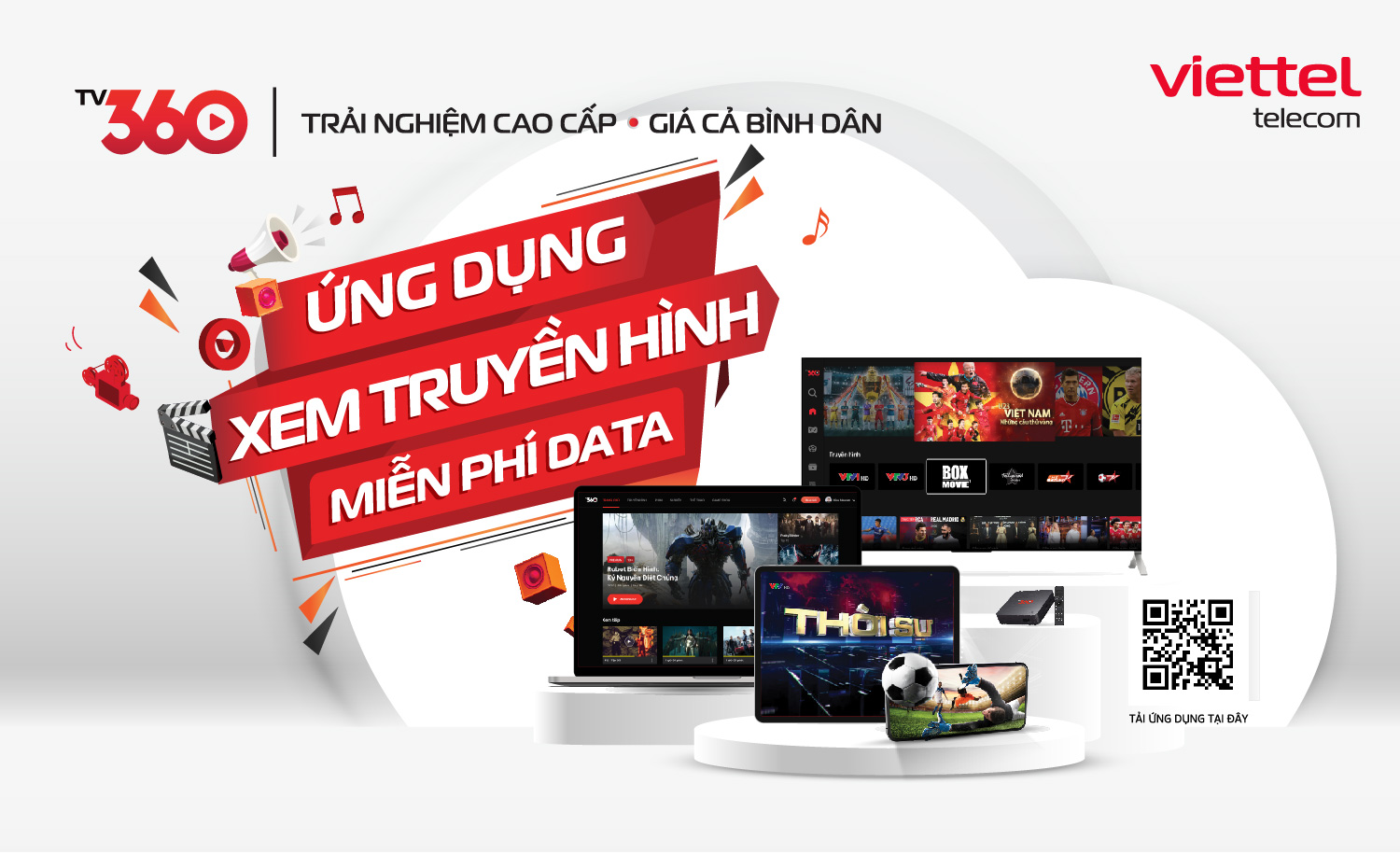 Truyền hình TV360 Box/App